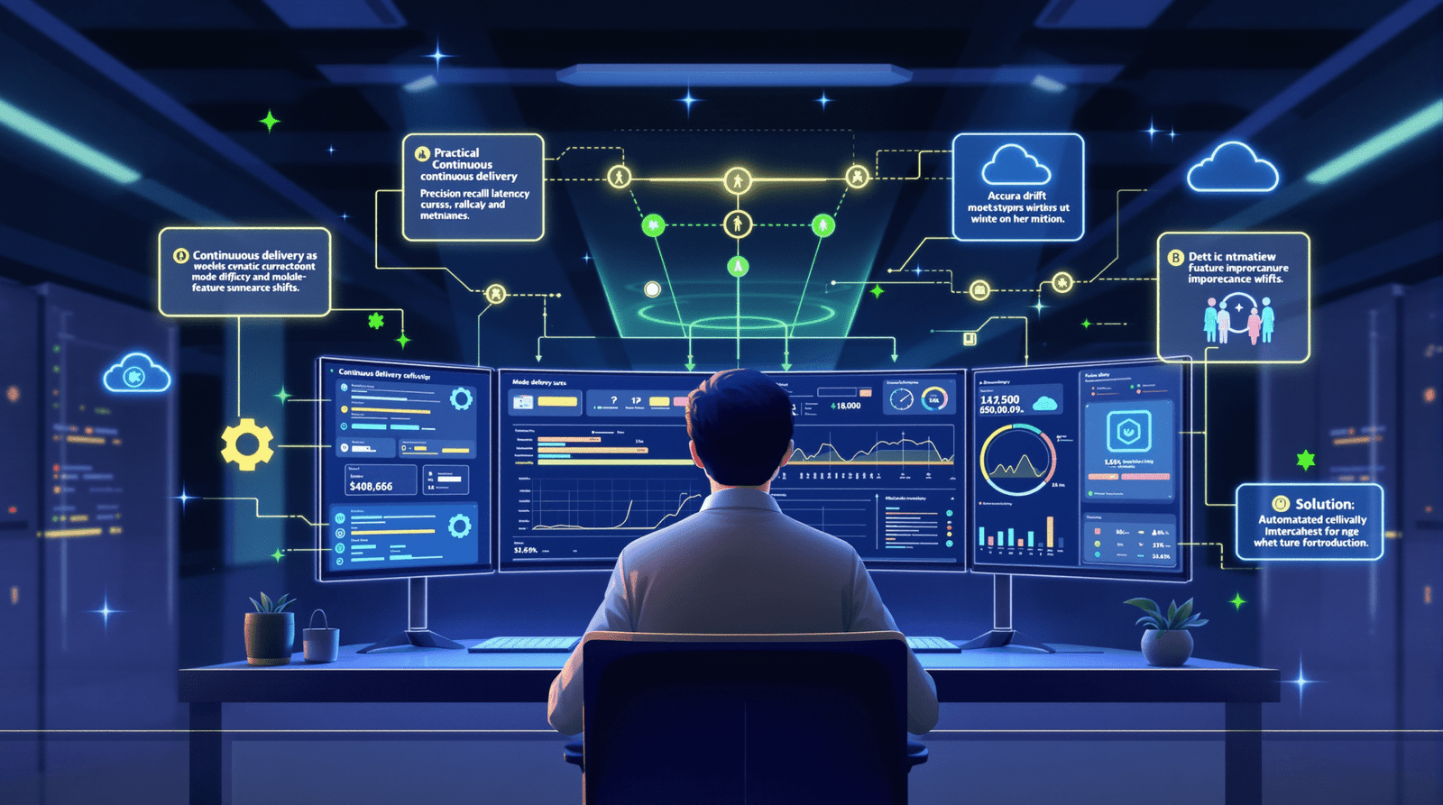 Continuous Delivery and Monitoring of ML Models: Practical Challenges and Solutions