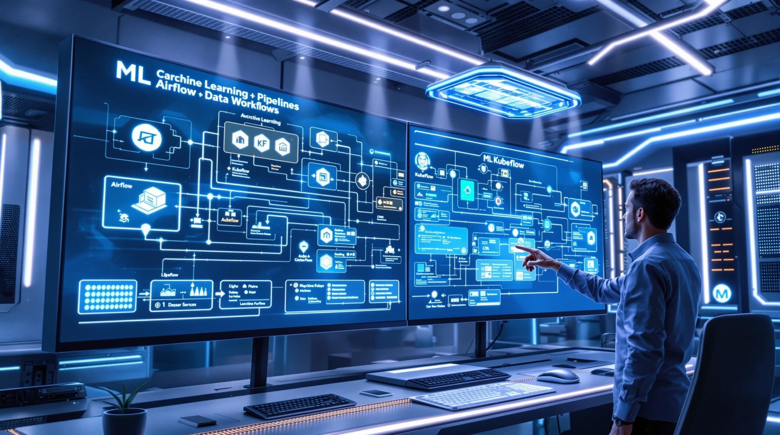 Orchestrating ML Workflows with Airflow and Kubeflow